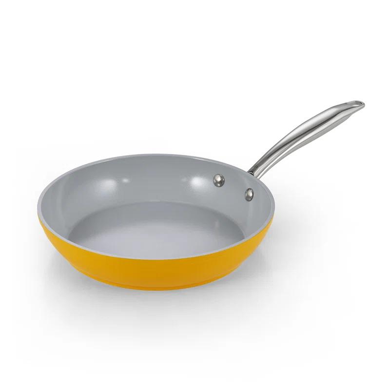 Cook N Home Cook N Home 9.5-inch Non Stick Frying Pan Skillet Hard Anodized Healthy Ceramic Nonstick Cookware