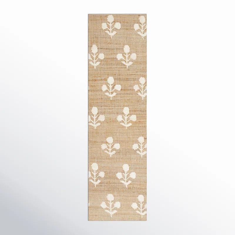 Erin Gates by Momeni Orchard Bloom Natural Hand Woven Wool and Jute Area Rug