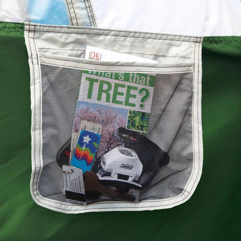 BEACHWATER POOL & SPA, LLC Evanston Screened Camping Tent, 6/8 Person Weatherproof Tent With Roomy Interior Includes Rainfly, Carry Bag, Easy Setup And Screened-In Porch