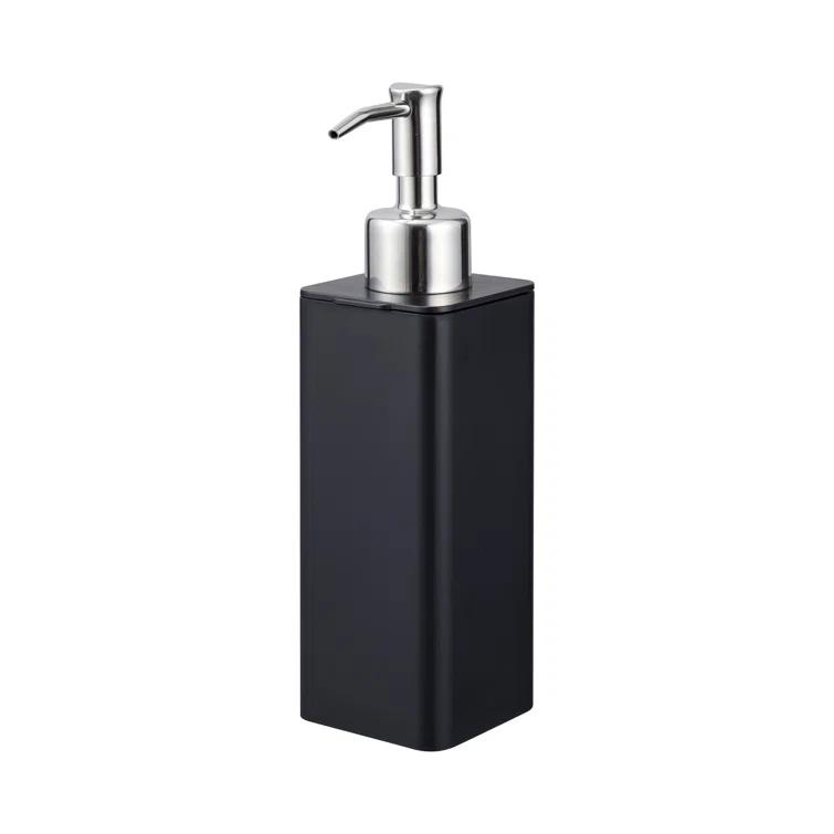 Yamazaki Home Yamazaki Home Refillable Hand Soap Dispenser With Pump, Bathroom, Kitchen, 8.5 fluid oz.