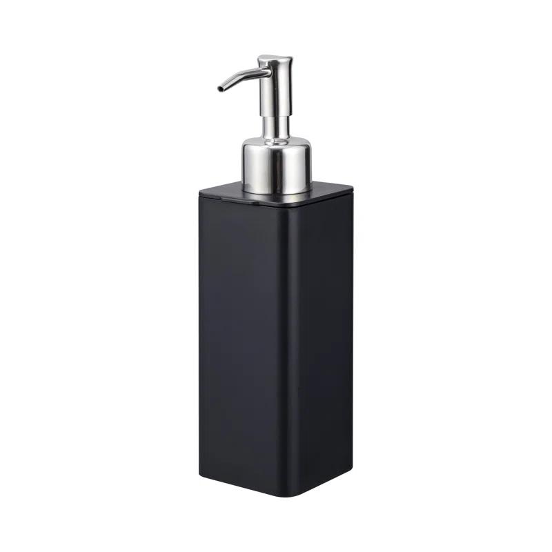 Yamazaki Home Yamazaki Home Refillable Hand Soap Dispenser With Pump, Bathroom, Kitchen, 8.5 fluid oz.