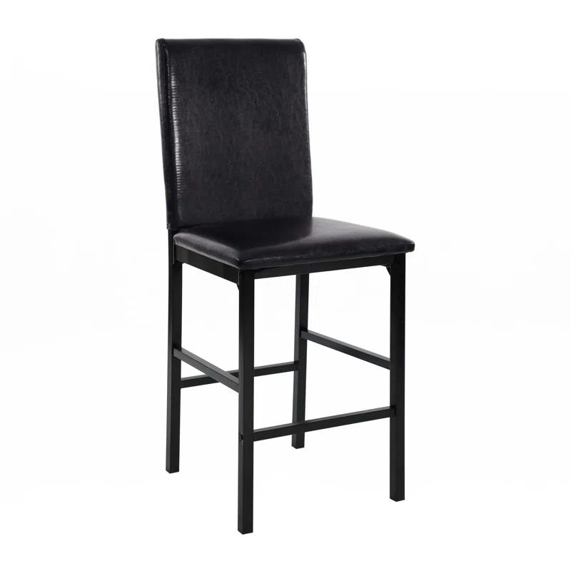 Hokku Designs Metal Frame Counter Height Chairs Set Of 4