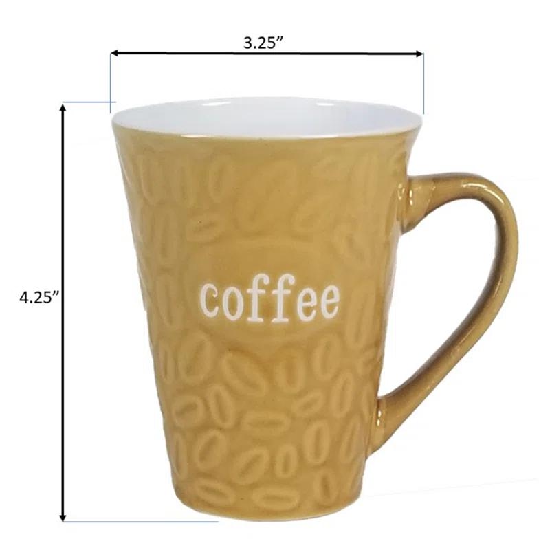 House 2 Home 6 Piece Coffee Mug Set