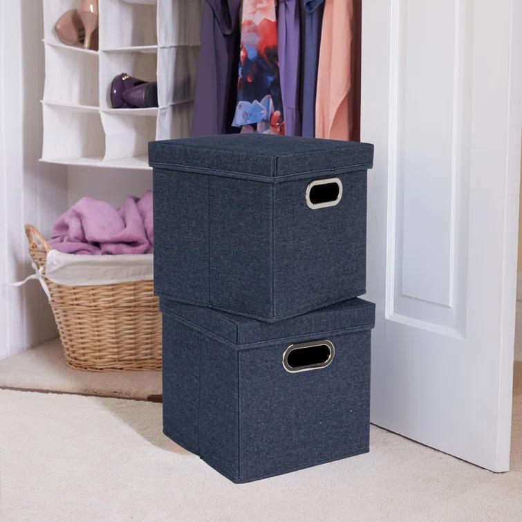 Household Essentials Household Essentials Fabric Bin (Set of 2)