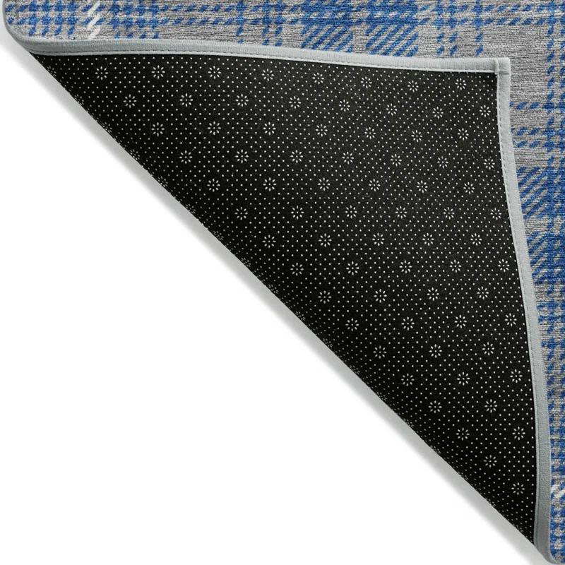 Machine Washable Indoor/Outdoor Chayden ACN993 Gray 2'3" x 7'6" Runner Rug