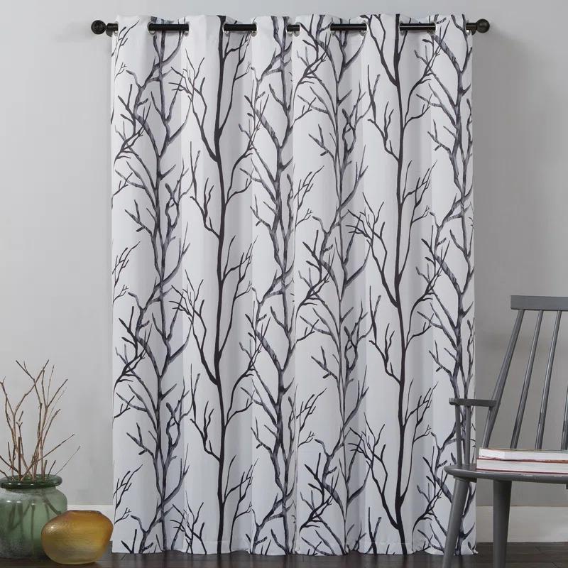 Kingdom Branch Blackout Curtain Panel