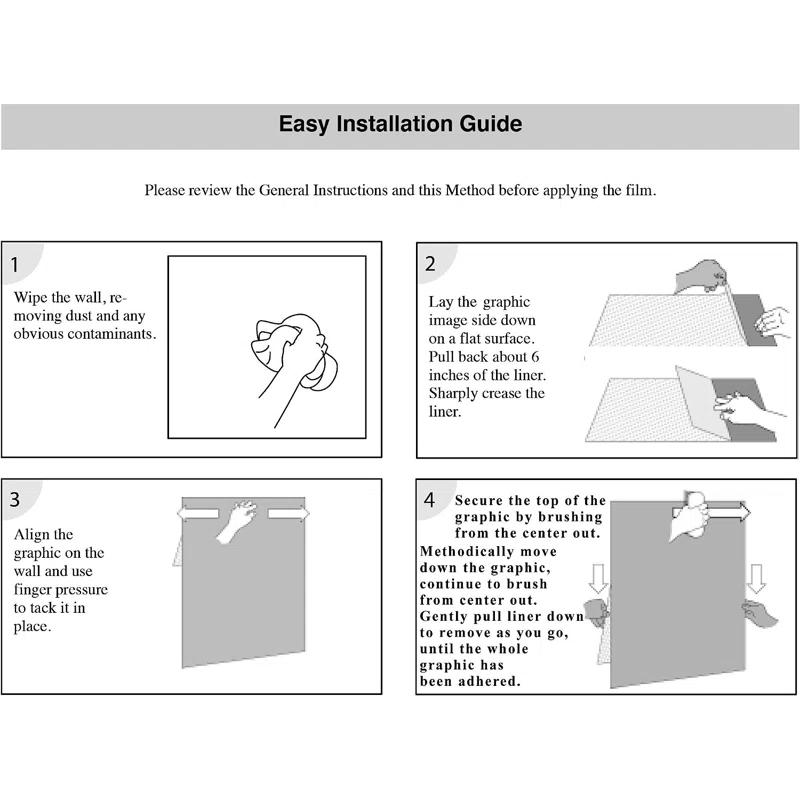 IDEA4WALL Peel & Stick Clear Border
