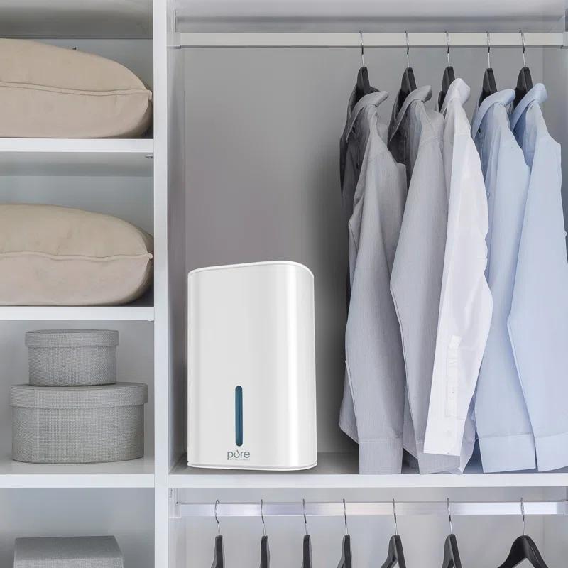 Pure Enrichment 0.625 Pint Mini 200 Sq. Ft. Dehumidifier & Reviews | Wayfair
