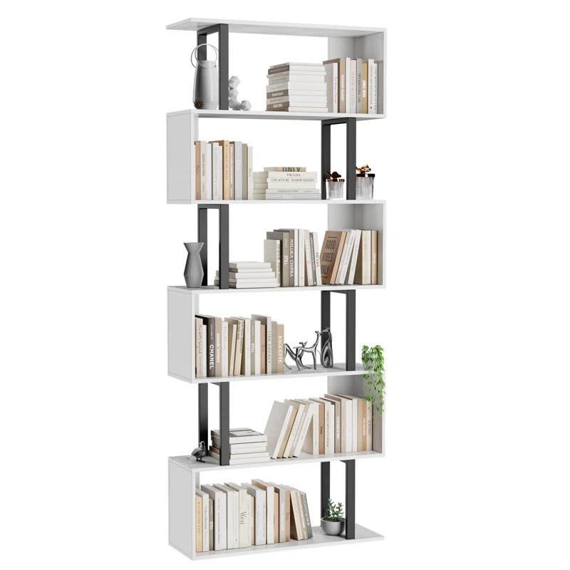 Hokku Designs 6 Tier Geometric Bookcase