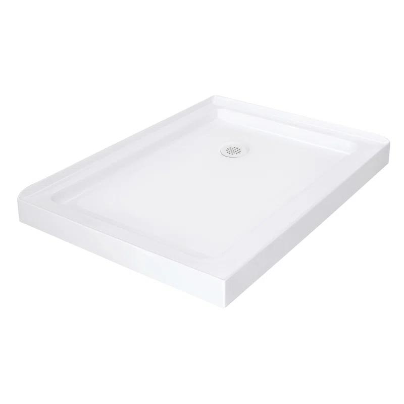 Moselle 44" x 77.5" Rectangular Sliding Shower Enclosure with Base