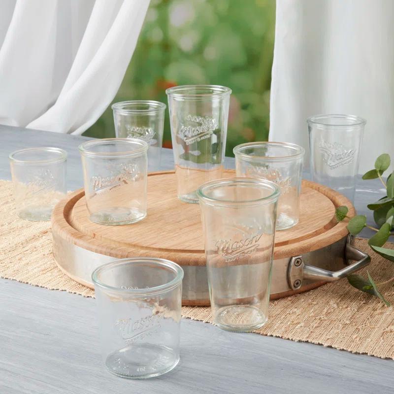 Mason Craft & More 8pk Glass Tumbler Set