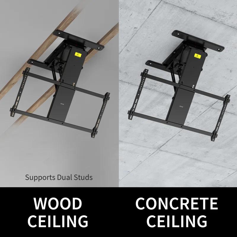 Vivo VIVO Motorized Flip Down Ceiling TV Mount for 40" to 85" Screens