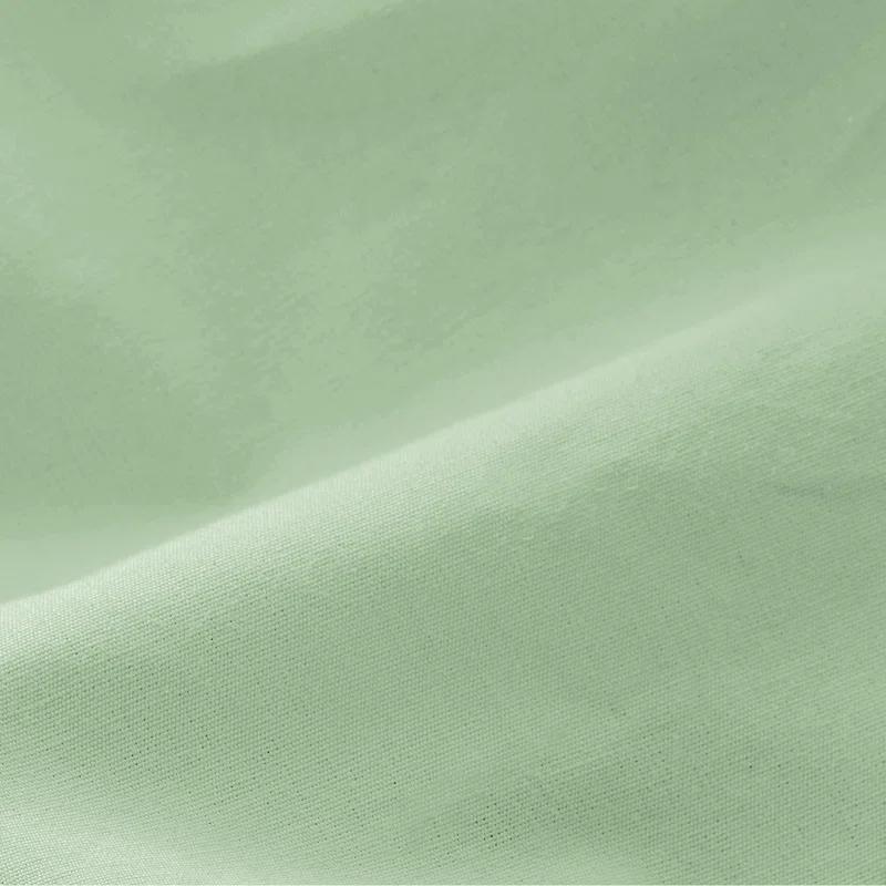 Bare Home 260 Thread Count Organic Cotton Percale Fitted Sheet