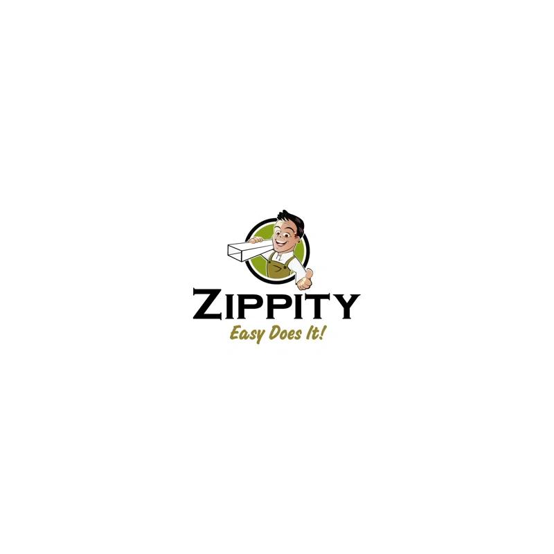 Zippity Outdoor Products 3.8ft H x 4.1ft W (1 Gate) Zippity Manchester Gate Kit, White Vinyl Picket Fence Gate Kit for Manchester Fence Panels, Gate for Backyard, Patio, Outdoor, & Garden Fence, ZP19019