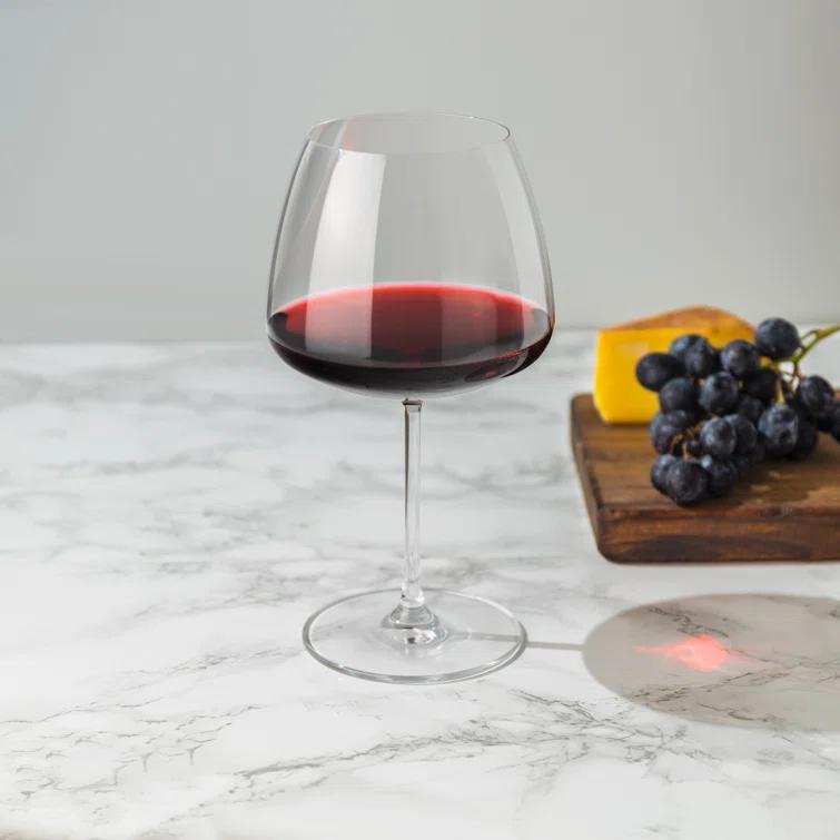 Nude Mirage 19.25oz. Crystal Wine Glass Set (Set of 2)