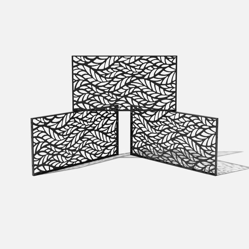 Veradek 2 ft. H x 3.75 ft. W Screen Series Flowleaf Privacy Screen