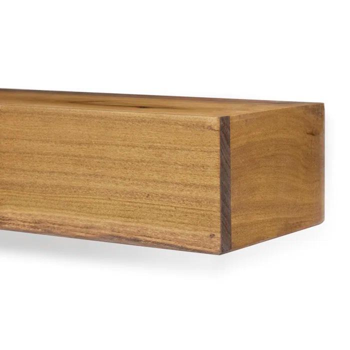 Dogberry Collections Modern Farmhouse Fireplace Shelf Mantel
