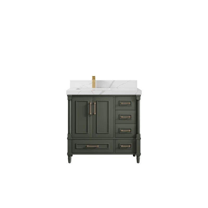 Willow Collections Aberdeen 36'' Single Bathroom Vanity with Top