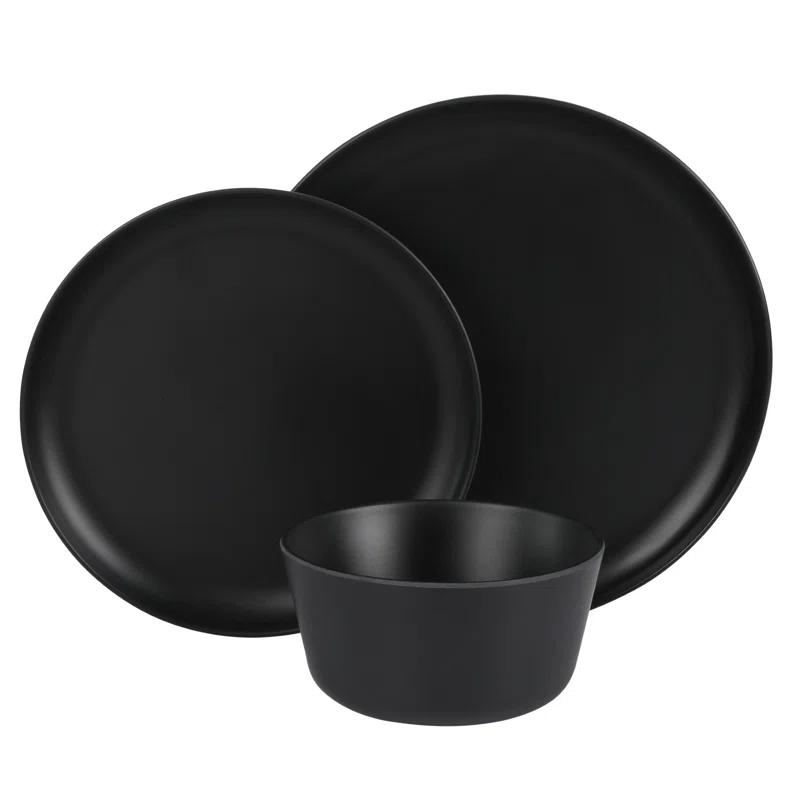 Gibson Home Gibson Home Fairhope 12 Piece Melamine Dinnerware Set