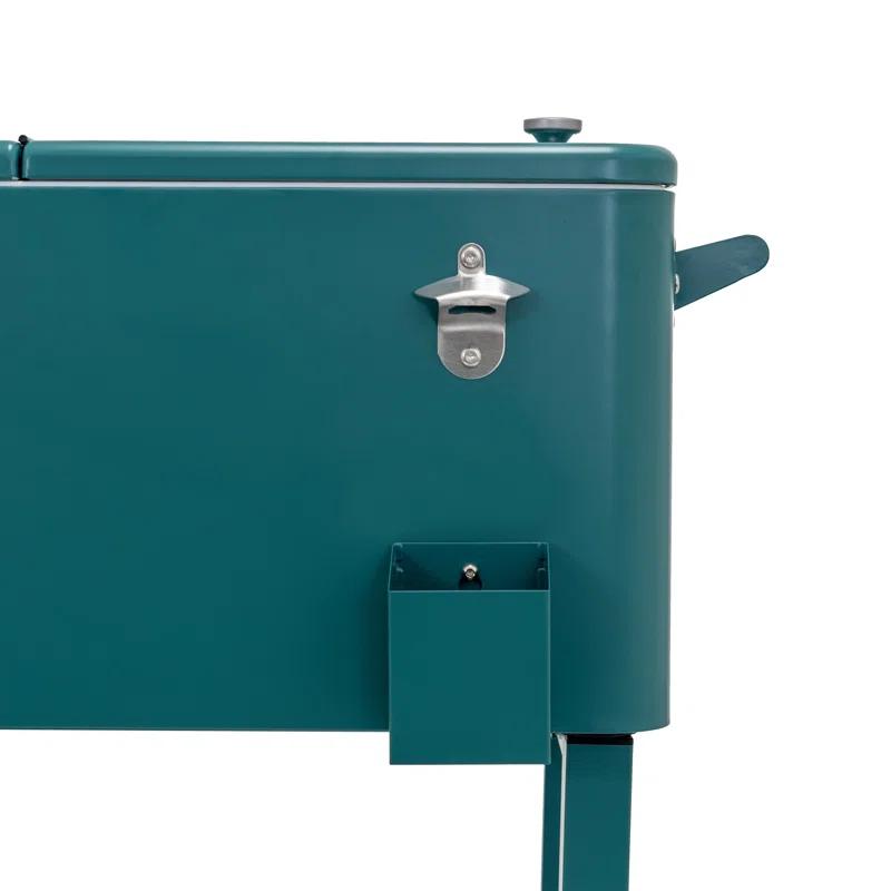 Permasteel 80-Qt Outdoor Patio Cooler with Removable Basin