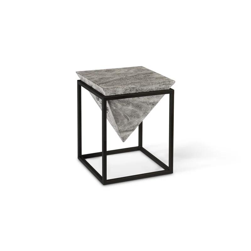 Inverted Pyramid Side Table