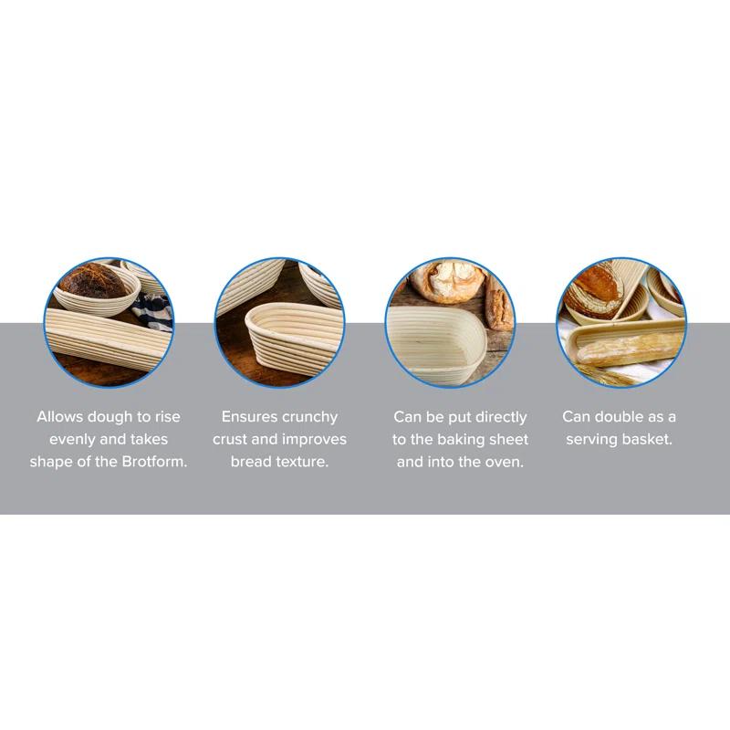 Frieling Frieling Brotform Natural Cane Bread Pan