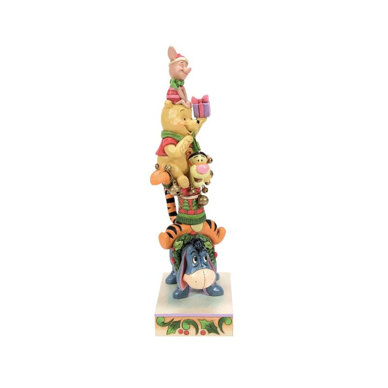 Jim Shore Jim Shore Disney Traditions Pooh & Friends Stacked Figurine 9.75in