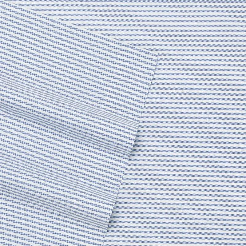 Oxford 200 Thread Count Striped 100% Cotton Percale Sheet Set
