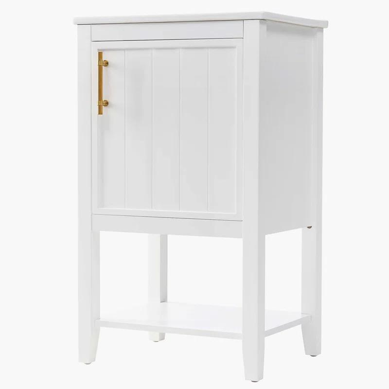 Beyong 33.5" H X 20" W X 15.5" D 20'' Single Bathroom Vanity with Top