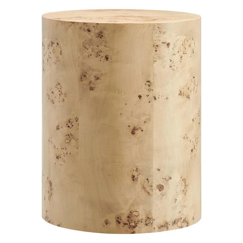 Modway Modway Cosmos 16" Round Burl Wood Side Table