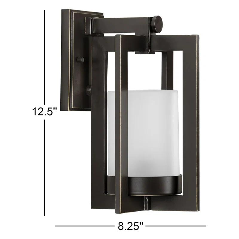Melvin Single Light Outdoor Aluminum Wall Light