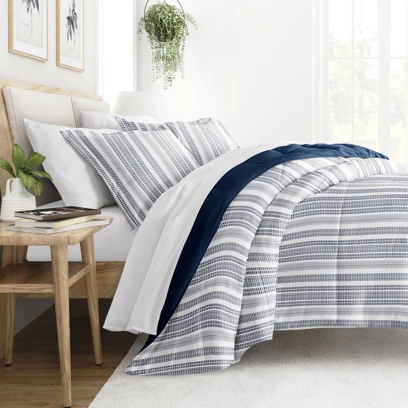 Becky Cameron Down Alternative Farmhouse Dreams Reversible Comforter Set
