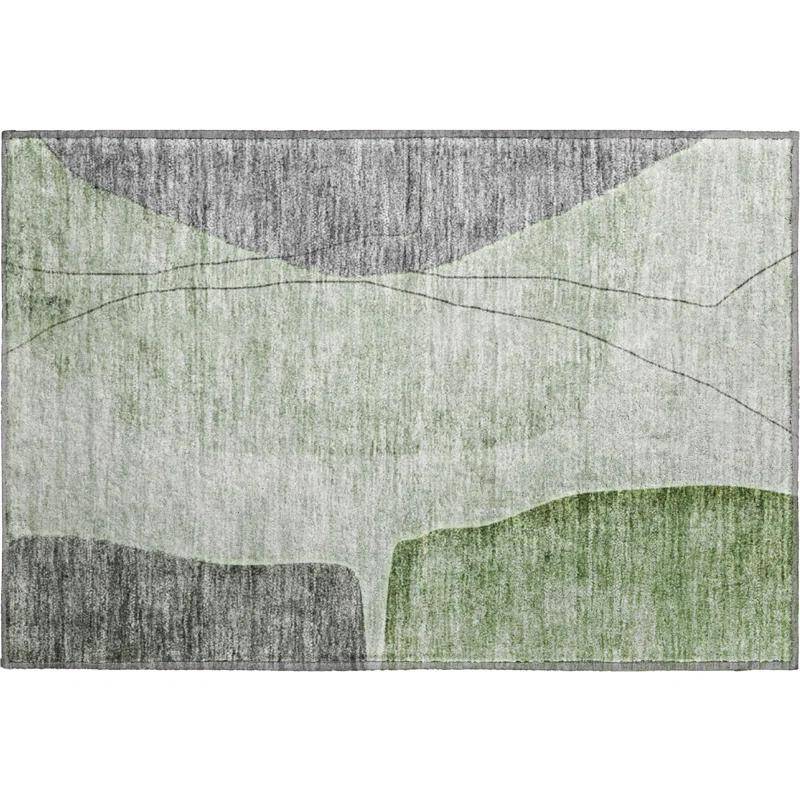 Addison Rugs Premium Machine Washable Mayfield Green Rug