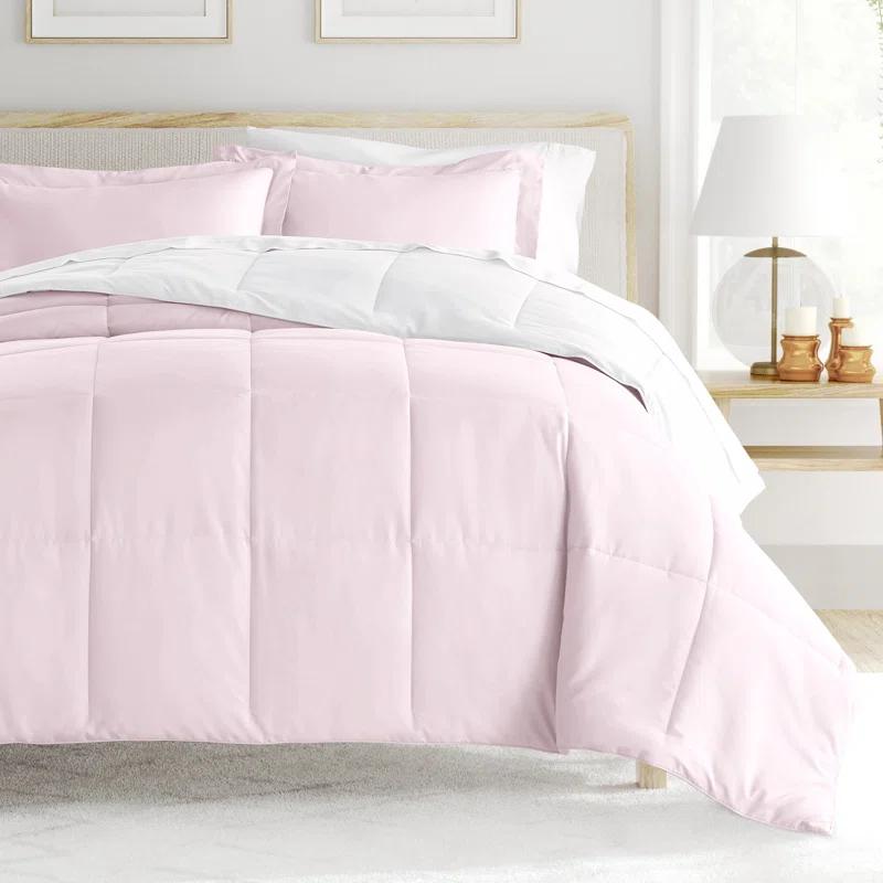 Becky Cameron Reversible Down-Alternative Comforter Bedding Set