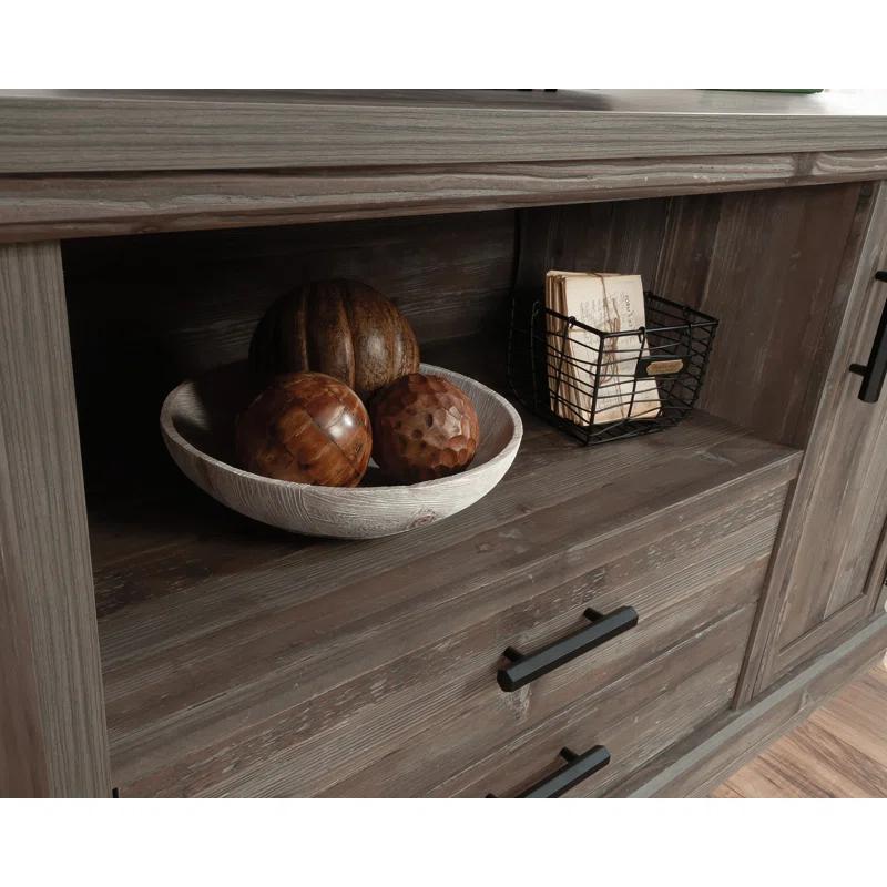 Aspen Post 47.09'' Wide 1 - Drawer Filing Credenza with Cable Management