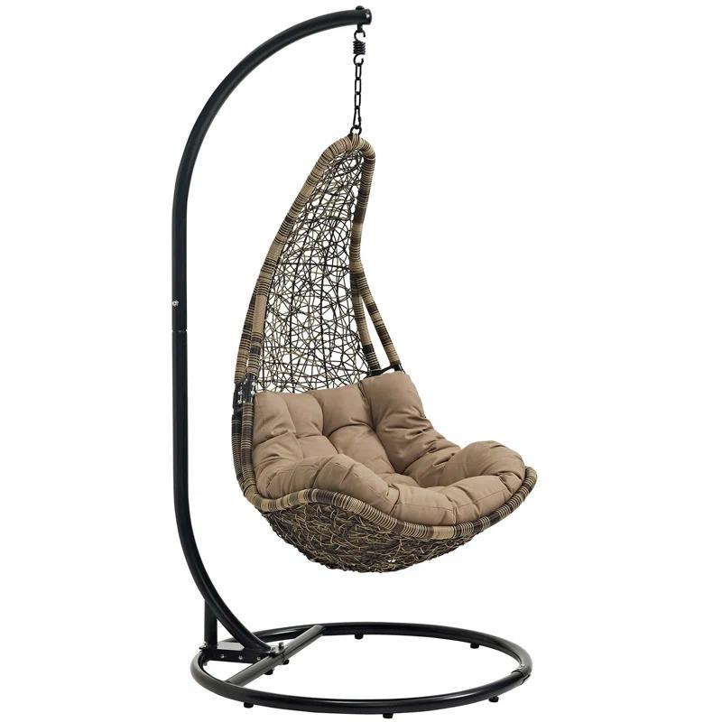 Modway Modway Abate Wicker Rattan Outdoor Patio Swing Chair
