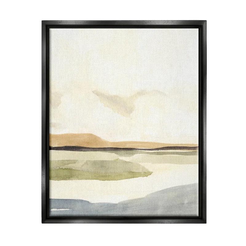 Stupell Industries " Scenic River Landscape Sky " by Annie Warren Painting Print