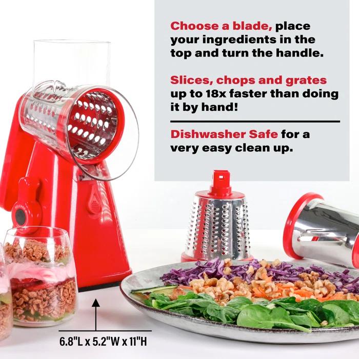 AsSeenOnTv AsSeenOnTv NutriSlicer Fruit and Vegetable Spiralizer