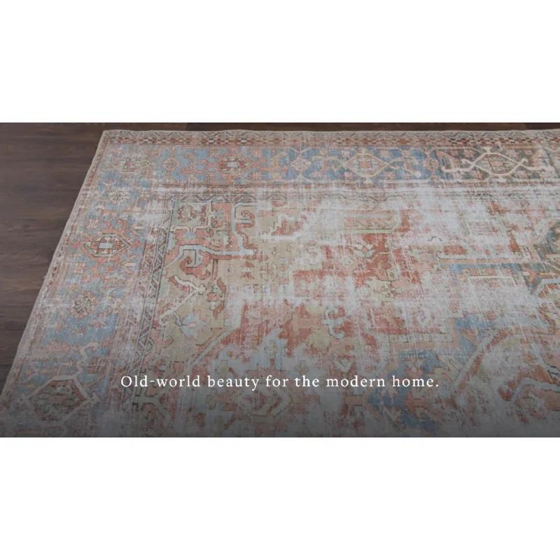 Skye Oriental Terracotta Area Rug