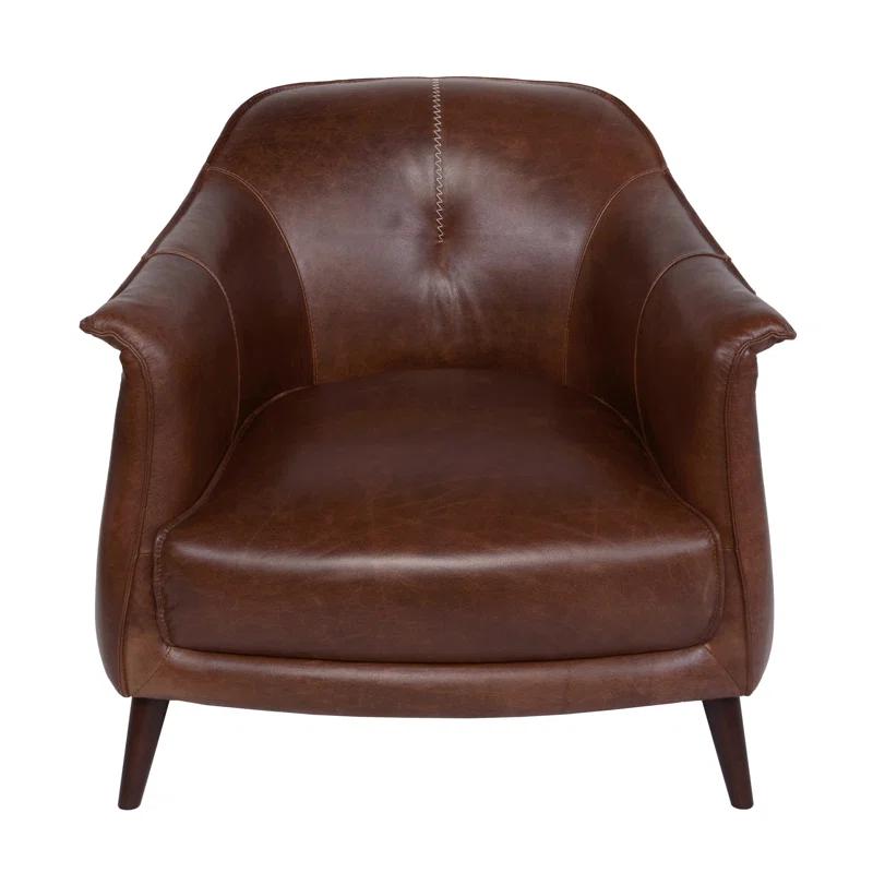 Classic Home Leather Club Chair