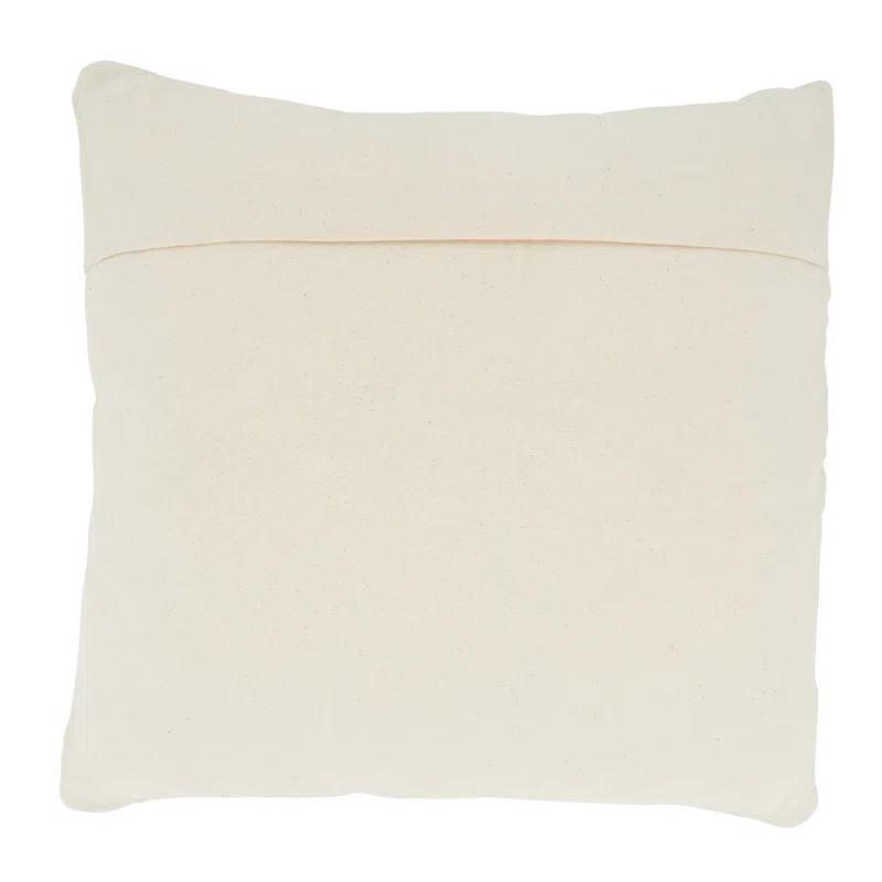 Saro Haniyah Geometric Cotton Blend Throw Pillow