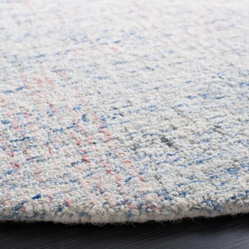 Sand & Stable™ Zachary Handmade Tufted Wool Blue/Ivory Area Rug