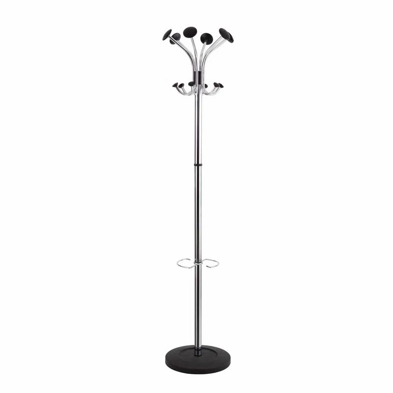 Alba, Inc Alba Chromy Costumer Steel Freestanding Coat Rack