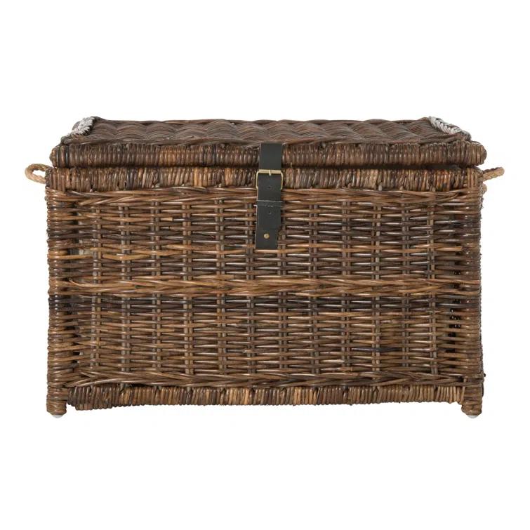 happimess Caden Wicker Trunk & Reviews | Wayfair