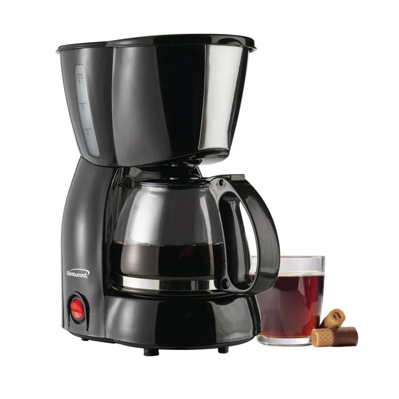 Brentwood Appliances TS-213BK Brentwood Appliances 4 Cup Coffee Maker