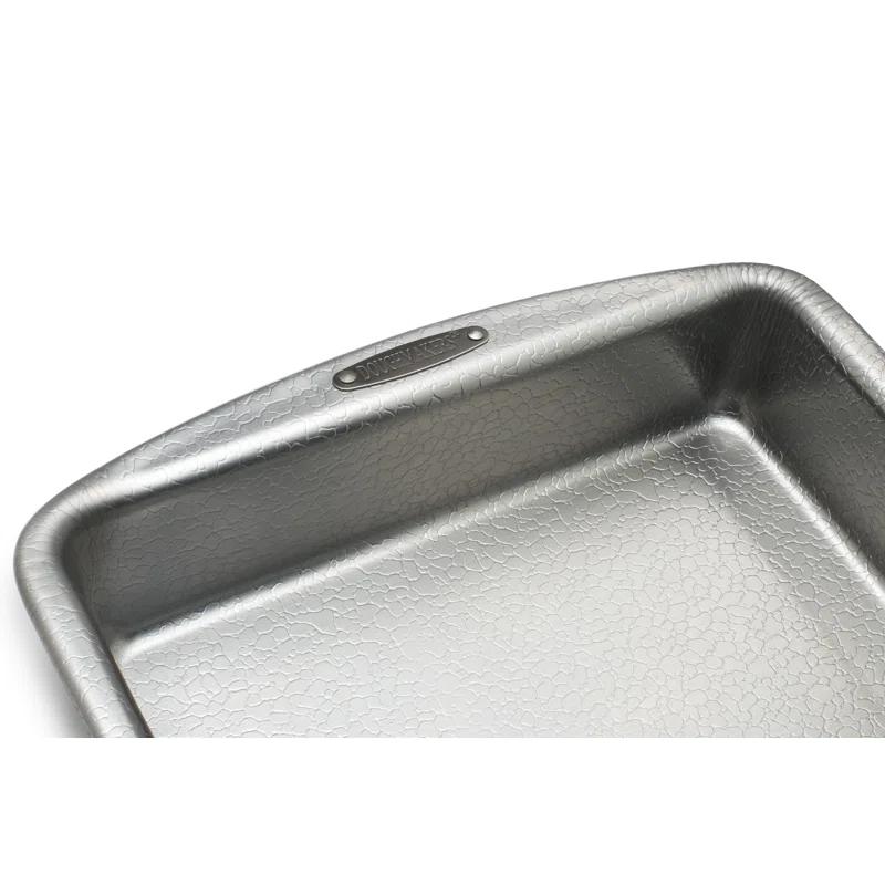 Doughmakers 10'' Aluminum Non-Stick Square Cake Pan
