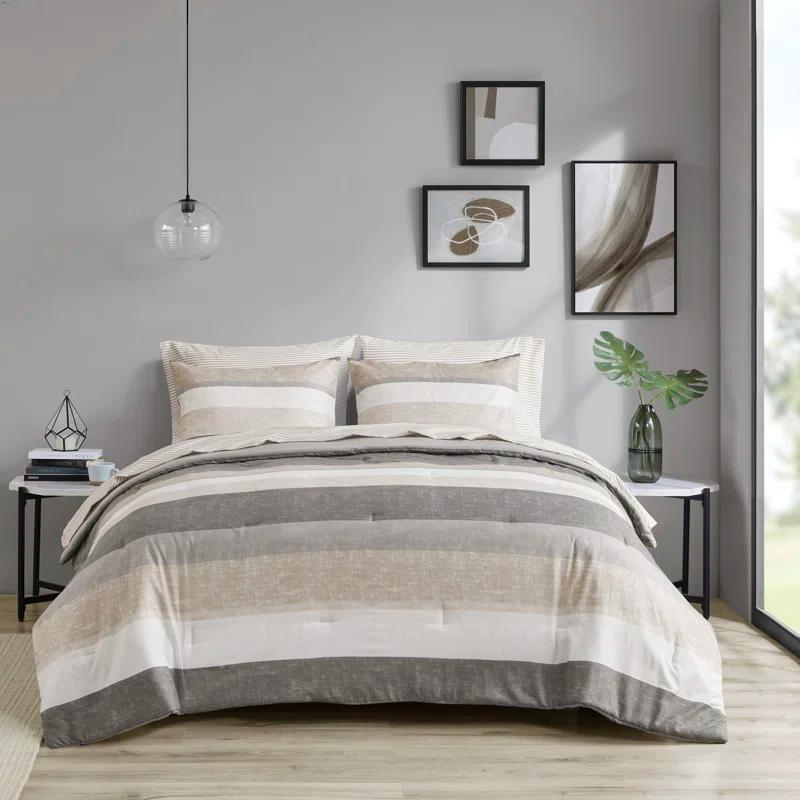 Madison Park Essentials Jaxon Comforter Set with Bed Sheets