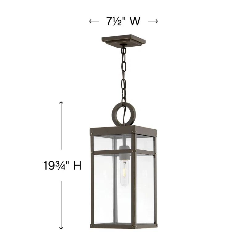 Hinkley 1 -Bulb 19" H Outdoor Hanging Lantern By Lisa McDennon