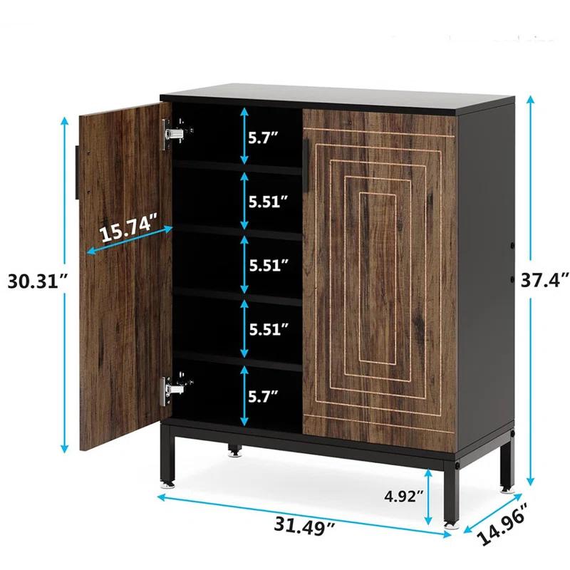 20 Pair Shoe Storage Cabinet