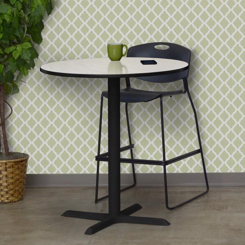 Regency Cain Square X-Base Cafe Table